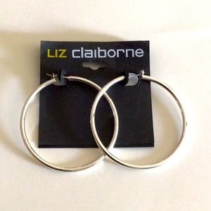 🔴3 for $25 Liz Claiborne hoop earrings new